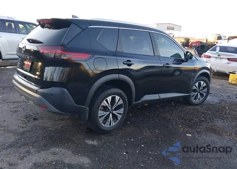 2022 Nissan Rogue Sv Fwd из США, поврежденный, VIN 5N1BT3BA6NC719827
